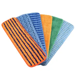 OEM Custom Size Farbe Bestseller Langlebiger Ersatz Spray Mop Köpfe Mikro faser Flat Mop Pads Mikro faser Wet Mop Pad