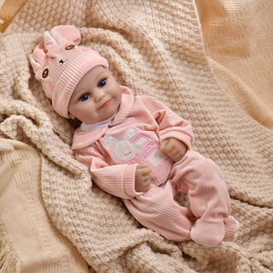 Personnalisé <span class=keywords><strong>40Cm</strong></span> Poupées Bébé Nouveau-Né Vinyle Silicone 16 Pouces Poupée <span class=keywords><strong>Reborn</strong></span> Fille Jouer Cadeau À Vendre - Product Image 5