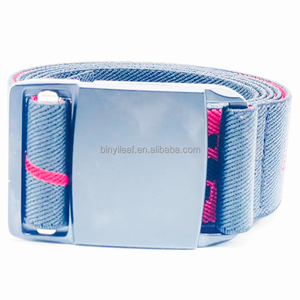 3.8CM Özel Logolu Polyester Kauçuk Kanvas Kumaş Dokuma Jakarlı Elastik Esnek Kemer Manyetik Tokalı Capeesh Kayak Kemeri Erkekler İçin - Product Image 5