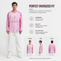 Maillot de baseball pour homme grande taille, respirant, avec impression de motifs personnalisés OEM/ODM, transfert thermique, 100% polyester, couleurs et logos personnalisés