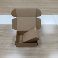 Boîte d'expédition personnalisée avec logo pour petites entreprises, boîte d'emballage en carton, boîte d'expédition en carton ondulé personnalisée