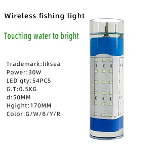 Lampes de pêche rechargeables 12V DC LED 30W 50W 100W IP68 Leurre de pêche sous-marine Attract Finder pour la pêche en haute mer - Product Image 2