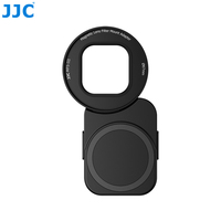 Adaptateur de filtre d'objectif de téléphone JJC 67 mm pour 16 15 14 Pro Pro Max Plus, anneau de filtre d'objectif de téléphone magnétique double face avec 1/4-20"