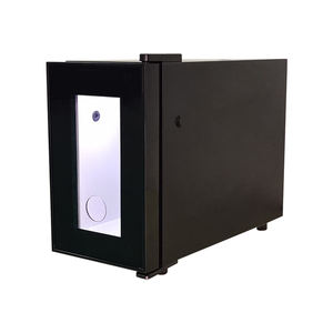 Meisda SC08 8L Room Home <span class=keywords><strong>Table</strong></span> <span class=keywords><strong>Top</strong></span> Mini Salad Bar Caviar Réfrigérateur Avec Porte En Verre - Product Image 3