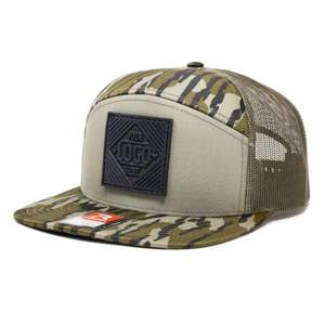 Customize High Quality 6 Panel <b>Snap</b> Back Mesh Trucker Hat Leather Embroidered Patch Richardson 112 Trucker <b>Cap</b> Baseball Hat - Product Image 5