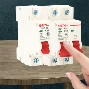 Melhor preço Mini Circuit Breaker dz47-63 b40 c16 um pólo mcb Din Rail Disjuntor em miniatura/mcb