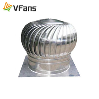 Ventilateur de toit silencieux VFans 300-1000 mm, ventilateur à énergie éolienne, ventilation naturelle, évent d'évacuation du toit pour élevage de volailles, étable à vaches