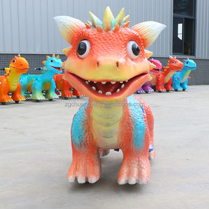 Tema parco divertimenti attrezzature per bambini alla guida di nuovi Design animali dinosauro giostre per bambini - Product Image 3