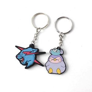 Custom Rubber Keychain Kawaii Series Cartoon Key Rings Hot Anime Key Holders Fit Kids Men Bag Wallet Keys - Product Image 5