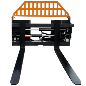 Landhonor Skid Steer Palletvork Aanbouw Hydraulisch Verstelbare Vork 3000 Lbs Draagvermogen 46x32x8 inch Frame Afmeting (BxHxD) - Product Image 1