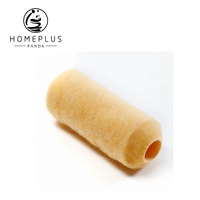 3/8 pouces 1/2 Nap Premium Shedless jaune tricoté Polyester Long Pile brosse peinture rouleau couverture