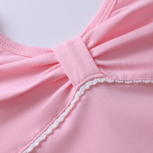 <span class=keywords><strong>Leggings</strong></span> da balletto per ragazze, vestito da allenamento a maniche lunghe con fiocco/Vestito da allenamento per bambine/ragazze grandi, costumi da danza per bambini - Product Image 3