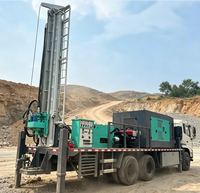 Machine de forage intégrée sur camion pour l'exploration et le carottage, polyvalente tout-terrain