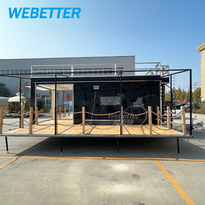 WEBETTER Remorque alimentaire à deux étages Remorque mobile pour bar à cocktails Concession de restaurant <span class=keywords><strong>Achat</strong></span> de camion de restauration à vendre aux États-Unis - Product Image 4