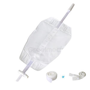 Dispoz-bolsa para coleção de urina a, bolsa descartável para perna com cinto, 250, 500, 600, <span class=keywords><strong>750ml</strong></span> - Product Image 3