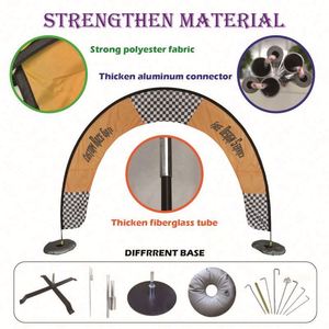 Affichage durable de publicité extérieure Impression de logo personnalisé Air Fpv Arche Compétition sportive Ligne de départ et d'arrivée Drone de porte de course - Product Image 4
