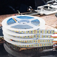 Guirlandes lumineuses LED RGB 5050 USB 5V avec contrôle intelligent par application à distance pour PCB blanc adhésif 8mm, certifiées CE, dimmables, IP44, pour chambre et bar