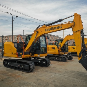 Excavadora de cadenas Liugong 910F de 10 toneladas usada en excelentes condiciones, excavadora usada de buena calidad en venta, maquinaria de segunda mano. - Product Image 2