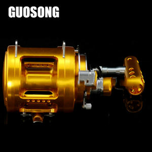 Moulinets de pêche en haute mer, or, marin, océan, <span class=keywords><strong>thon</strong></span>, requin, 15W, 18W, 20W, 30W, 50W, 80W, 130W, <span class=keywords><strong>moulinet</strong></span> de pêche à la traîne pour gros poissons, eau salée - Product Image 4