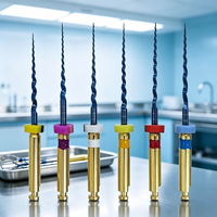 Instruments dentaires rotatifs manuels/électriques Niti bleus de haute qualité JinJiang Dentistry – Super lime endodontique durable en métal CE ISO