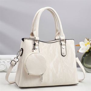 Conjunto de Bolsos de Mano de PU para Mujer, Color Negro Moderno, 2 Piezas, Casuales, para Exteriores - Product Image 5