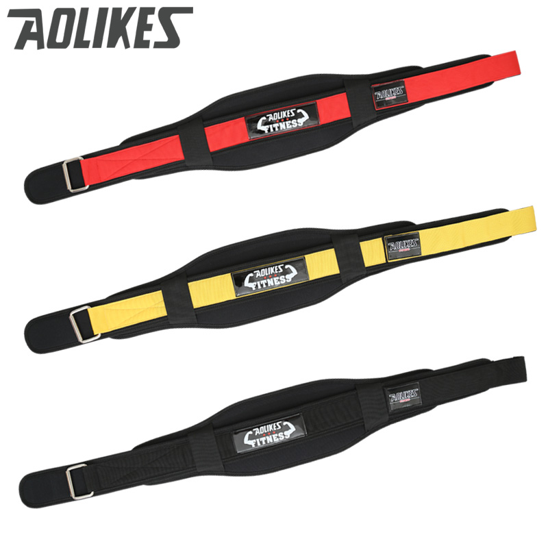 Мужской поддерживающий пояс для талии, спортивный поддерживающий пояс для тяжелой атлетики, бодибилдинга, фитнеса, тренировок, поясничного отдела, поддержки спины, снаряжение AOLIKES