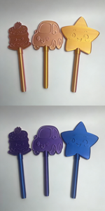 15 modèles de porte-cartes de <span class=keywords><strong>paiement</strong></span> sans contact, nouveaux et créatifs, imprimés en 3D, baguette magique étoile féerique, <span class=keywords><strong>paiement</strong></span> par simple pression - Product Image 5