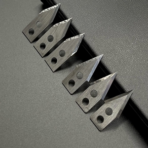 Laminator Máy cắt giấy cho quảng cáo Máy cán tam giác vonfram thép công nghiệp lưỡi dao dao động - Product Image 2