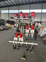 Transplanteuse de légumes à deux rangs à haute efficacité: équipement automatique de plantation de semis