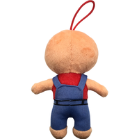 Peluche personnalisée sur mesure de personnage de dessin animé, haute fidélité, design original, broderie, poupée en peluche, porte-clés en peluche sur mesure