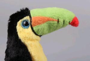 Novità produttore di peluche morbido <span class=keywords><strong>tucano</strong></span> in tessuto corto sicuro - Product Image 5