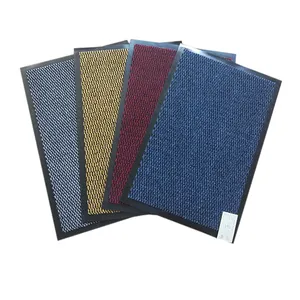 Welcome Door Mat High Quality Anti Skidding Pvc Backing Polypropylene Electric Cut Pile Door Mat