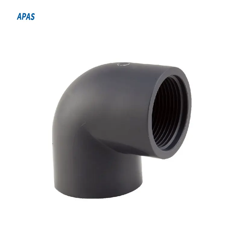APAS FACTORY DIRECT BS4346 BS1452 Raccords de tuyauterie en plastique Fileté Pvc Coude Plomberie Cross Joint Pression pvc raccords de tuyauterie