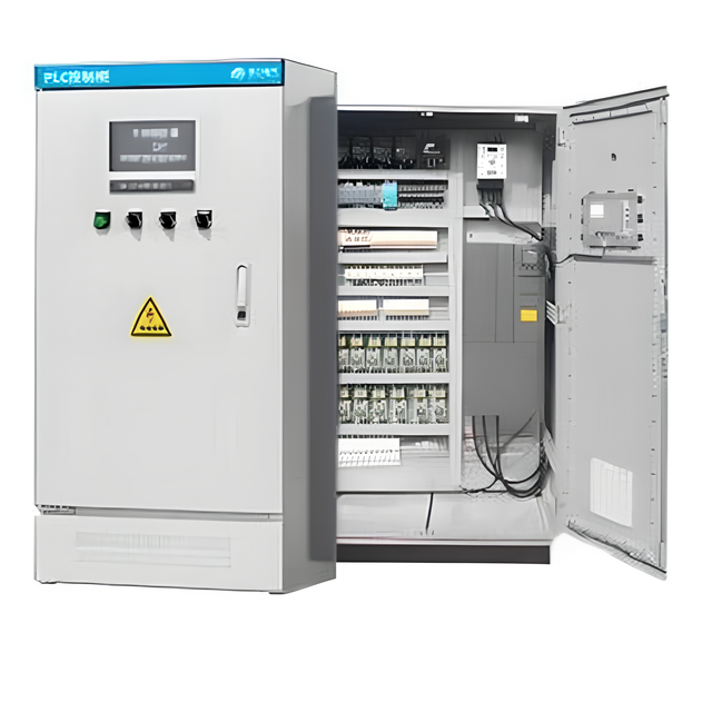 Qingjiangdianqi PLC Control Cabinet 63A Current Controller IP54 Protection Stainless Steel/Carbon Steel Construction Motor
