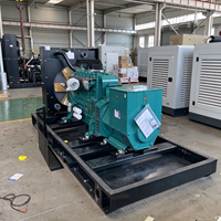 Générateur diesel WP10D320E200 300KW 375KVA, type ouvert, centrale électrique portable avec panneau de commande numérique, faible bruit, pour bâtiment