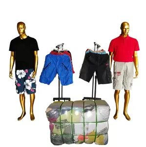 Giacca A vento Cargo pantaloni corti balle per bambini 100kg 45kg 45kg vendita al dettaglio A grado balla Usa pagliaccetto vestiti usati