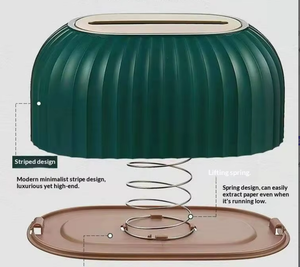 Kotak Tisu Plastik Pop Up Modern Minimalis Multifungsi Tempat Tisu Meja Ruang Tamu Organizer Desktop - Product Image 2
