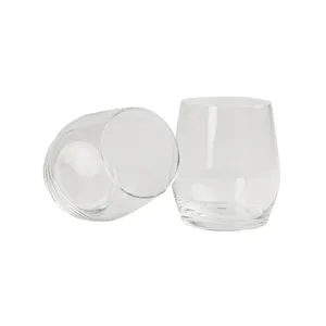 Ensemble de verres à vin professionnels Wine Drop Luxion, 6 pièces, verres à vin sans pied - Product Image 1