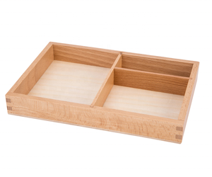 Fornitore Cinese di Materiali Educativi Montessori in Legno, Leaderjoy Vassoio in Legno di Faggio per Bambini - Product Image 1