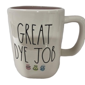 Tasse en céramique GREAT DYE <span class=keywords><strong>JOB</strong></span> avec-Tasse à oeufs de Pâques aquarelle-Céramique-Passe au lave-vaisselle et au micro-ondes - Product Image 1