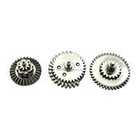 Ensembles d'engrenages hélicoïdaux Hobbing pour boîtes de vitesses V2 et V3 16:1 32:1 SR25 100:200 Pièces Airsoft