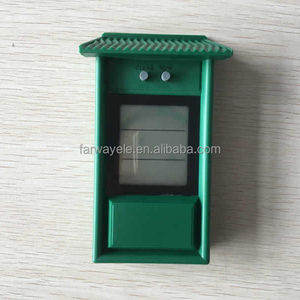 Outdoor Garden Waterproof <strong>House</strong> Shape Roof Digital <strong>Thermometer</strong> for Greenhouse Sauna Room Refrigerator <strong>Thermometer</strong> - Product Image 3