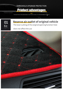 Cubierta de Tablero de Instrumentos de Material Ecológico, Alfombra Saludable para Automóvil, Lámina de Protección de Tablero de Instrumentos, para <span class=keywords><strong>TOYOTA</strong></span> <span class=keywords><strong>COROLLA</strong></span> <span class=keywords><strong>2001</strong></span> - Product Image 5