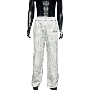 Pantalones Casuales Holgados de Mezclilla Personalizados de Fábrica, con Estampado Desgastado, Estilo Urbano, para Hombre, de Alta Calidad - Product Image 1