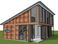 Mxq Promotion : Maison Conteneur Modulaire Préfabriquée Démontable à Assemblage Rapide de 20 pieds, Personnalisable pour Hôtels, Bureaux, Maisons et Motels