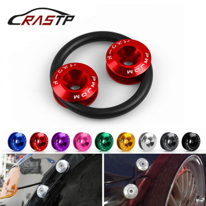 Rondelles de renforcement de pare-chocs JDM 6mm 24mm rouges pour amélioration avant et arrière de voiture - Product Image 5