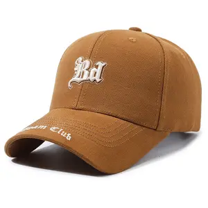 Spring and autumn new hard top baseball cap men's adjustable outdoor face small visor