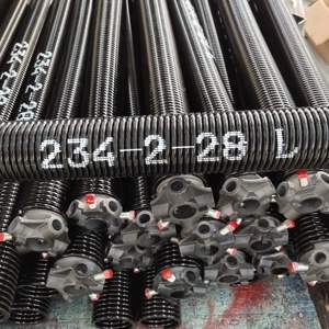 สปริงทอร์ชั่นสีน้ำเงินขนาด 207 x 2 x 23 มม. พร้อมชุดเปลี่ยนกรวยและเครื่องมือพันสปริงสำหรับประตูโรงรถ - Product Image 5