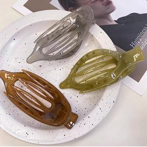 Заколки для волос для длинных толстых волос женские пластиковые изогнутые боковые заколки для девочек женские аксессуары для красоты шпильки зажим для зубов - Product Image 4