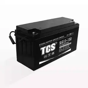 Meilleure Batterie à Cycle profond SLG12-150 pour Batterie Solaire plomb-acide, charge de Batterie Solaire Gel